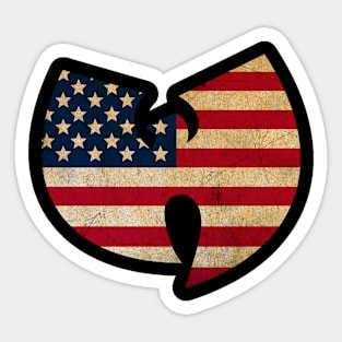 American Hip Hop Sticker